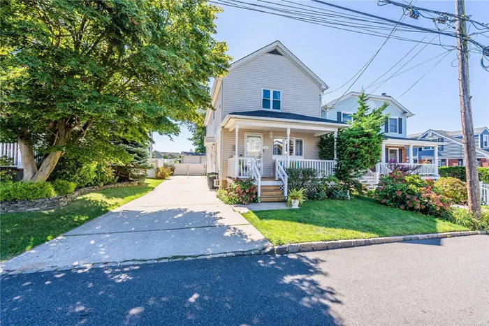 Charming & newly renovated side hall colonial nestled mid block on the quiet street of terrace section in Port Washington. Bright and inviting. This home is very well maintained and in diamond condition. New roof, new kitchen, and new bathroom ready for you to move in and enjoy.