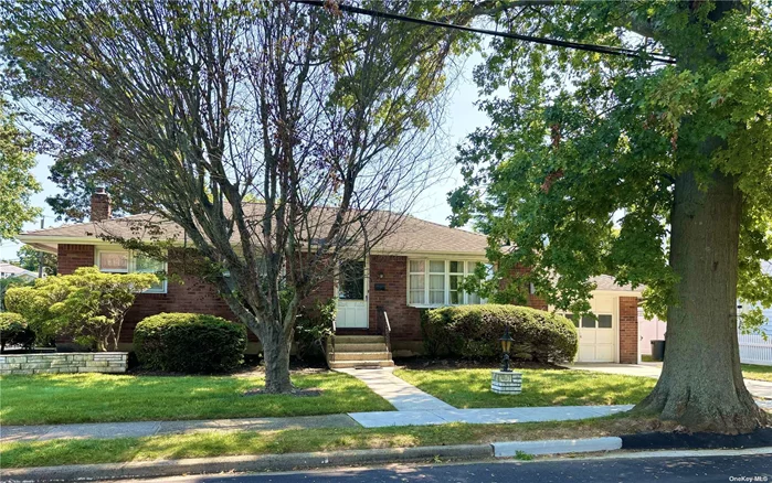 Adorable well maintained brick Ranch. The home offers Hardwood Floors and Central Air. Living Room/Dining Room, EIK, Master Bedroom, Full Bathroom and Two additional Bedrooms. Full Finished Basement with Full Bath and Washer/Dryer. One Car Garage.