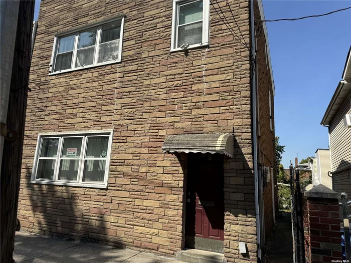 Great investment to own a legal two-family home featuring two bedrooms on each floor, totaling 1, 708 sq. ft. The property will be fully vacant upon sale and is ideally located near shopping and transportation, Great Opportunity!!