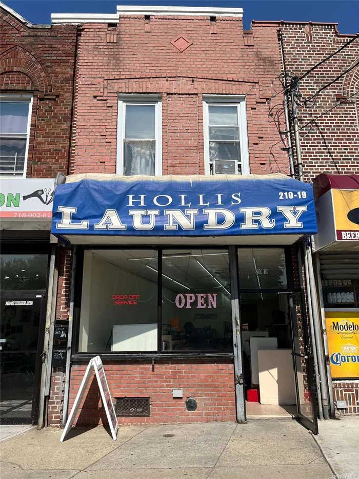 Laundromat for sale! 9 double stacked dryers and 18 different size washers. Great opportunity in excellent location. Surveillance cameras with video and audio recording.