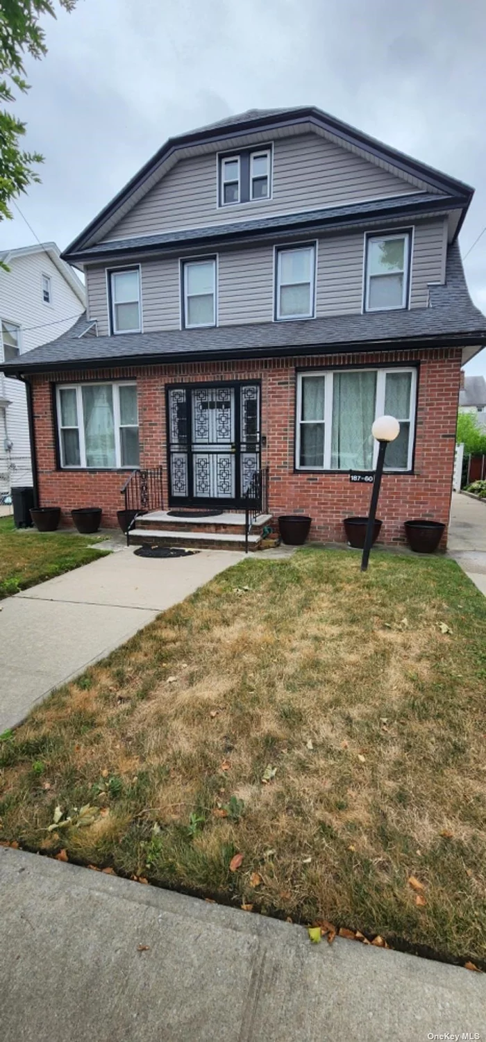 Newly renovated one family house located in the historic Addisleigh Park area of Saint Albans, Queens. This beautiful home lies on a quiet tree lined block and is close to various shops, public transportation and houses of worship. New flooring, still has vintage aesthetics within the house, full unfinished attic and basement, walk out basement, detached one car garage, brick laid BBQ pit in the backyard & new lighting/door fixtures. More pictures to come.