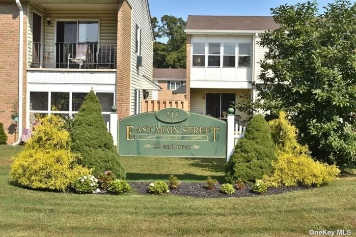 Welcome to affordable living in the heart of East Islip. Second floor unit with a view of main street. Two bedrooms, 1 1/2 bath with convenient access to everything east Islip has to offer. Walking distance to shops and restaurants. 3 season sunroom. $654 month includes association dues and taxes. This one will not last !