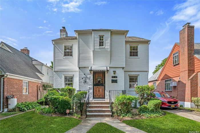 Well Maintained, Cozy Detached Brick Colonial House in the Heart of Fresh Meadows. Large Living Room, Formal Dining Room, Updated Eat-In-Kitchen, 3 generously sized bedrooms, 3.5 baths, and a 1-car garage. Beautiful Sunroom for Relaxation. Full Finished Basement with High Ceilings, Family Room and Office. This Home is located close to Parks, Shopping and Dining. Excellent School District #26. A Must See.