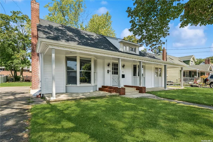 Welcome to this remarkable 4-bedroom, 2-bathroom Expanded Cape nested on a oversized ( 70x147) lot. This property has been meticulously renovated, offering a move-in-ready experience. The charming front porch welcomes all who enter into the living room and formal dining room enriched with custom, high-end crown moldings and beautiful wood floors throughout the whole house. The open-concept white kitchen with a large galley island, gleaming new stainless steel appliances, quartz countertops, abundance of the cabinetry will provide you with an ample storage. An extra space for a breakfast nook is located by a sunny bay window and will take you to the entrance to the patio and a private backyard. Another side of the hallway will lead you into 2 large bedrooms and a full new modern bathroom. Dormered upstairs will offer you 2 bedrooms with a full new bathroom. In a full basement with a separate entrance, you will find freshly installed brand new gas heating system. Roof is only one month old. Don&rsquo;t miss this opportunity!