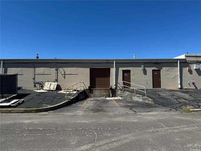 Prime Warehouse Space Located on the North Shore of Long Island. Easy access off Rt 25A. Amenities include Tail bord for easy loading and unloading, private rest room, 8-foot bay door, 9FT ceilings and Gas heat. Ideal for Distibution center.