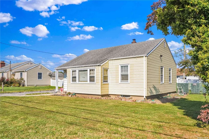 Welcome to this charming ranch-style detached home in Farmingdale. Step inside to discover a warm and inviting living and dining area, seamlessly flowing into a bright and airy kitchen. A conveniently located bathroom sits nearby, along with a cozy bedroom. The second bedroom is situated further down the hall, providing privacy and comfort. The basement is a versatile space ideal for both recreation and relaxation, making it a wonderful addition to this delightful home. Within a short walk to the main street, you&rsquo;ll find restaurants, shops and places of worship.