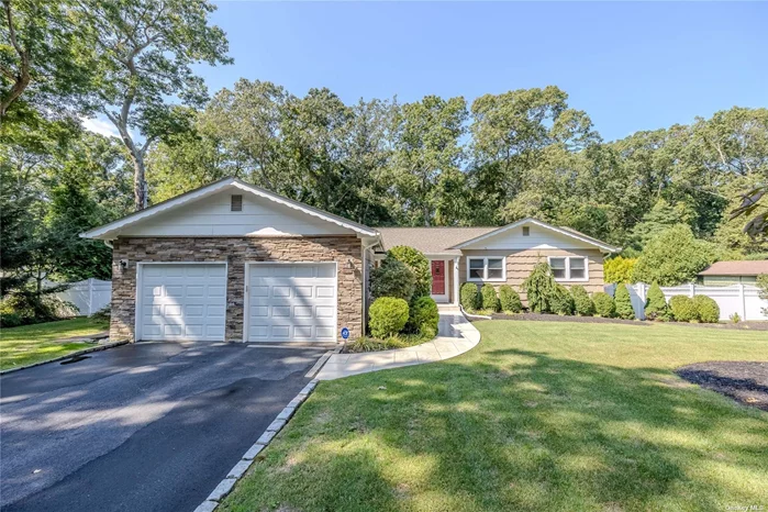 WELCOME HOME to 99 Josephine Drive, Wading River! This COMPLETELY RENOVATED ranch has been updated from top to bottom! New windows, heating, plumbing, electric and CAC! Architectural roof replaced in 2021! Gleaming wood floors, wainscoting, and crown molding throughout! Marble counter tops in kitchen and baths! With 3/4 bedrooms (possible 4th bedroom in the finished basement), 3 full baths (including en suite master bath), new homeowners have PLENTY of space to relax AND entertain! This sparkling home is nestled perfectly between lush nature and luxurious amenities! New owners can take a short stroll to Lake Panamoka or enjoy dog-friendly hiking at Brookhaven State Park! 10 Miles of bike trails surround Veterans Memorial Park - less than 5 minutes away! This sprawling ranch is also less than 3 miles from The Shoppes and Spa at Eastwind - an award-winning spa! Spend your days exploring all that the East End has to offer! Fresh produce and organic goods at Lewins, Finks, and Bremiere farms! Taste the best that LI wineries have to offer right in your own backyard! Come see this JEWEL of a property before it&rsquo;s gone!