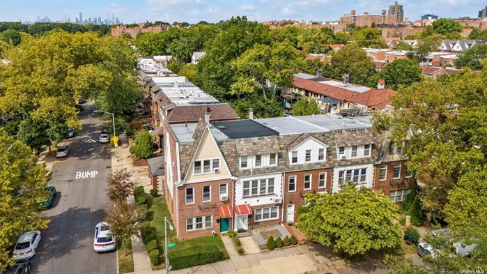 Ready to move into Forest Hills. This rare opportunity to find a corner one-family home that offers Three direction of sun exposure. With R4B zoning located in the heart of Forest Hills. It is walking distance from Forest Hills Garden. This lovely home boasts a thoughtfully designed floor plan spanning across three floors, presenting ample space for relaxation, and work. As you step into the inviting foyer, you will find a comfortable office on the main floor with a full bathroom and a Cooking area. As you walked toward to the backyard entrance you will find a washer/dryer area. Walked out of the beautiful back yard, you will see the detached two-car garage for additional storage and parking. Venture upstairs to discover a warm and cozy Living room, Dinning room, and accommodated with a powder room. A modern kitchen w/ granite countertop and Island space. The third-floor features spacious three-bedroom, and a Full Bathroom. Two layers hardwood floor. High celling on each floor. Sky light on the third floor. Tax is fairly low. Conveniently located short of distance to shopping and restaurants around Austin Street, zoned for PS144 and Russel Sage Middle School. Commute To Midtown Manhattan in 20 minutes Via The Express E/F/M/R Subway And Less Than 15 Minutes Via The LIRR. Recreation Nearby with Parks, Hiking Trails, Horseback Riding, And Golfing in Forest Park.