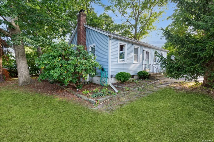 Great opportunity to own in the highly sought-after Connetquot school district. Built in 1946, this 1000 + - sq ft 2 bedroom/2 bathroom home features vinyl flooring, wood burning insert, full attic, full basement with an outside entrance - great extra space. Roof only 8 yrs young. Expanded driveway. Come take a look, visualize and make it your own!