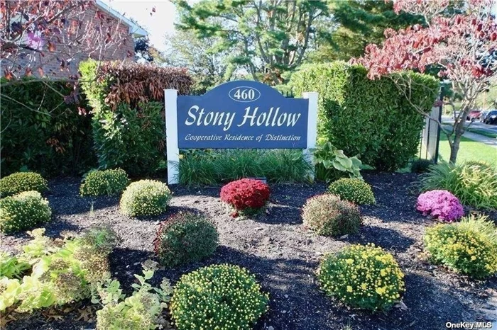 Welcome To The Desirable Stony Hollow Gated Community. This Studio Unit Has Been Updated In 2024 With Luxury Vinyl Flooring, Refrigerator, Dishwasher, Laminate Counters, White Shaker Cabinets Along W/All New Baseboard Heat, New Zone Value, Light Fixtures, Blinds, & Freshly Painted, Plus A Bonus Room W/Many Possibilities For You To Choose!! In 2022 New A/C, 2021 New Windows, 2016 New Stove. The Sliders Will Lead to Your Private Patio In Court Area For Outdoor Enjoyment. Maintenance Includes, Taxes, Heat, Gas, Water, Cable, Garbage, Snow Removal & Ground Keep. This Is A Must See Complex Located Near Major Roads, Shopping, Restaurants, Stony Brook University, Stony Brook, Mather & St Charles Hospitals. Enjoy All Stony Brook Village & Port Jefferson Village Has to Offer. Exclusions Include Drapes, Stand Lamp, Counter Stools.