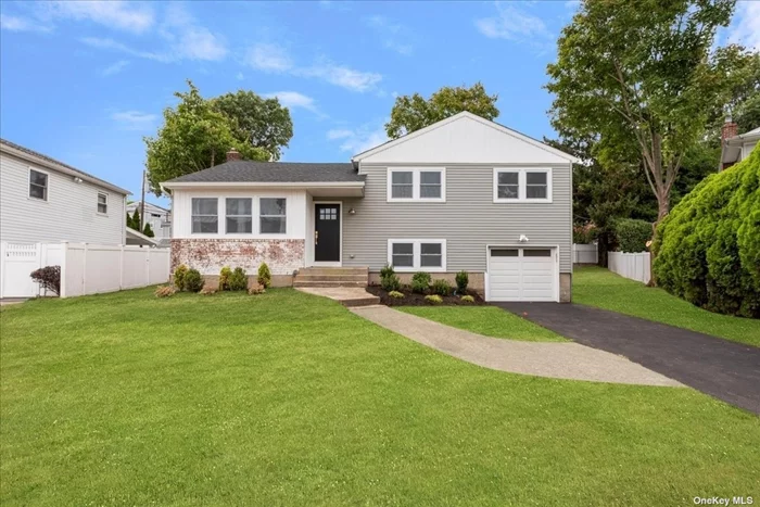 Welcome to this beautiful, freshly renovated 4-bedroom home in East Meadow. Walk into a large open concept living, dining and kitchen space perfect for entertaining. Walk upstairs to a master bedroom, 1.5 baths and 2 additional bedrooms. Walk downstairs to an additional living space, bedroom and full bathroom. In the basement you&rsquo;ll find storage, laundry and access to the garage. Brand new appliances throughout!