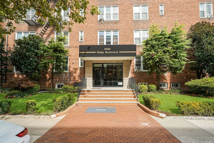 Seize the chance to own this charming 1-bedroom apartment with stunning unobstructed views, nestled in the vibrant Bay Ridge community. Located in a beautifully landscaped, quiet elevator building, you&rsquo;ll be just a block away from the iconic waterfront at Shore Road Park. This inviting unit features hardwood floors and generous windows that flood the space with natural light. The newly renovated full bathroom boasts a sleek stand-up shower for your comfort. Enjoy a well-maintained building with fantastic amenities, including a live-in superintendent, an immaculate basement laundromat, a modern lobby with security cameras, and an indoor parking garage (waitlist and additional fees apply). Subletting is permitted after two years. Conveniently situated just one block from shopping and excellent dining options, you&rsquo;re also only two blocks from the subway, close to the Express Bus to NYC, and within a short distance to the NYC Ferry, BQE, Belt Parkway, and Verrazano Bridge. Don&rsquo;t miss out on this exceptional opportunity!