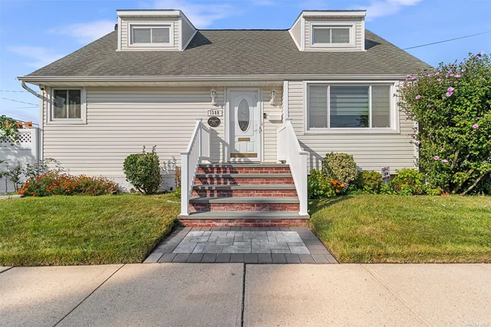 Welcome to this fabulous, sunny, and bright expanded Cape located at 1388 Jefferson Street in the heart of Floral Park! With charming curb appeal, the home features a pristine exterior, a spacious driveway, and a large 1.5-car garage. Enter inside to discover hardwood floors throughout, a beautifully updated kitchen with granite countertops, and modernized baths. The expansive great room, complete with high ceilings, offers an ideal space for entertaining. The home boasts four bedrooms and 2 baths, providing ample living space for all. Outside, enjoy the meticulously maintained yard, perfect for outdoor gatherings or relaxation. The home also includes central air conditioning and a full camera system for added comfort and security. Located in a desirable Floral Park neighborhood, you&rsquo;ll love the convenience of nearby shops, parks, and local amenities. Don&rsquo;t miss out on this move-in-ready gem!