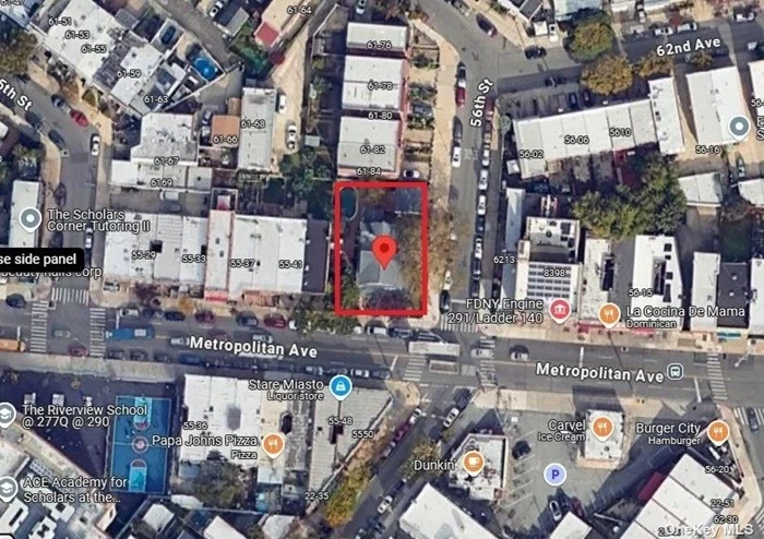 A Generational Opportunity To Purchase RIDGEWWOOD&rsquo;S PREMIER DEVELOPMENT SITE (Currently Hosting 2 Family Victorian). ATTENTION Investors & Developers!!! This 74&rsquo; x 100&rsquo; LOT ZONED R6B With C2-4 OVERLAY Offers Various Built-To-Suit Options. Situated On A Hard Stop Light Corner Of Metropolitan Avenue & 56th Street It Is Strategically Located On The Border Of Ridgewood, Maspeth & Middle Village With Neighboring Retailers Such As Wendy&rsquo;s, Taco Bell, Dunkin Donuts, McDonalds & CVS.