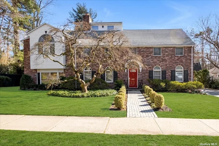 DESIRABLE VILLAGE OF KENSINGTON: Magnificent Brick C/H Colonial Rebuilt in 1987Boasts Approx 5, 000sqft of Exquisite Interiors. A Stunning Red Door Leads to A Wonderful Entry Foyer with 2 Guest Closets & Guest Powder Room. Floor to Ceiling Windows Brighten the Elegant Formal Living Room with Wood Burning Fireplace, Formal Dining Room with Custom Built-ins, Large Gourmet EIK with New Stainless Steel Appliances & Door to Patio. Gracious Over-Sized/Sun-Drenched Great Room & Library with Wet Bar, High Ceilings & Door to Backyard and Patio. The 2nd Level of this Meticulous Home Consists of a Spectacular Primary Suite with Vaulted Beamed Ceilings, Master Bath with Jacuzzi & Steam Shower, 3 Additional Bedrooms, 3 Additional Baths & Skylit Loft. Hardwood Floors & Wonderful Craftsmanship Make This Home Perfect In Every Way. Gorgeously Landscaped Private Backyard & Patio. Residents Enjoy the Village of Kensington&rsquo;s Private Police, Pool Club & Access to the Great Neck Park District. Centrally Located Minutes from LIRR & New Grand Central Line, Town & Shopping. Option Great Neck South/North Middle & High Schools.