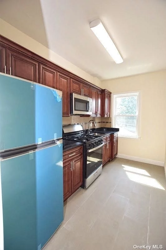 Come see this completely renovated 2 Br with office space apt in Woodside section of Sunnyside. Close to all Shopping and Public Transportation. Steps away front the # 7 46th St Subway stop. This is a Duplex unit with second floor Open area for multiple use.