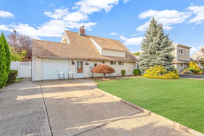 Beautifully expanded ranch-style home with 4 bedrooms and 2 bathrooms. Enjoy the modern kitchen, complete with stainless steel appliances and granite countertops. Both bathrooms have been recently updated. The formal living room and family room; large windows throughout the home bring in an abundance of natural light. Located in the desirable East Meadow school district, this home is conveniently close to shopping centers and public transportation.