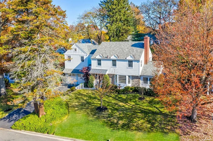 Absolutely stunning 5 bedroom, 4.5 bath New Salem Home with every inch meticulously renovated in 2023. Better than new construction with exceptional craftsmanship combining modern luxury with timeless charm. Gorgeous 6 red oak flooring and high-end materials throughout. The main floor offers a gracious living room with bay window and wood-burning fireplace, and leads to a sunroom/office with shiplap accents and outdoor access. The chef&rsquo;s kitchen has custom cabinetry, stainless steel appliances, quartz counters, pantry and a lovely eating area with sliders to yard. Completing this level is a bedroom/den and large powder room. Upstairs you&rsquo;ll find a breathtaking primary suite with soaring vaulted ceilings, dreamy walk-in closet and spa-like full bath. You&rsquo;ll also find a junior ensuite bedroom and two additional spacious bedrooms, along with a stylish full bath. The lower level offers incredible bonus space featuring high ceilings, a large mudroom, laundry, tons of storage, recreation, a full bath, office and separate outside entry. The rear yard was completely regraded for entertaining and play, with a stone retaining wall, pebbled patio and mature plantings for complete privacy. Additional amenities include owned solar panels, 2 car attached garage with 14 ft ceilings, 2 Tesla power walls providing whole house back up, radiant heated flooring in all bathrooms and sunroom, multi-zone CAC, in-ground sprinklers and LED lighting. This home truly has it all!