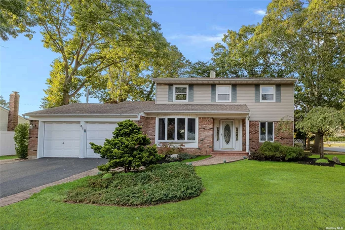 Step into this charming, expansive colonial home! It features a generous eat-in kitchen with plenty of cabinet space. Just off the foyer, you&rsquo;ll find a formal living room, a half bath, and a spacious den that leads to the two-car garage. The upper level houses a sizable master bedroom complete with an en suite bathroom. Additionally, there are three more guest bedrooms and a hallway bathroom. This home is complemented by a fully fenced yard on a corner lot. Welcome to your new abode!