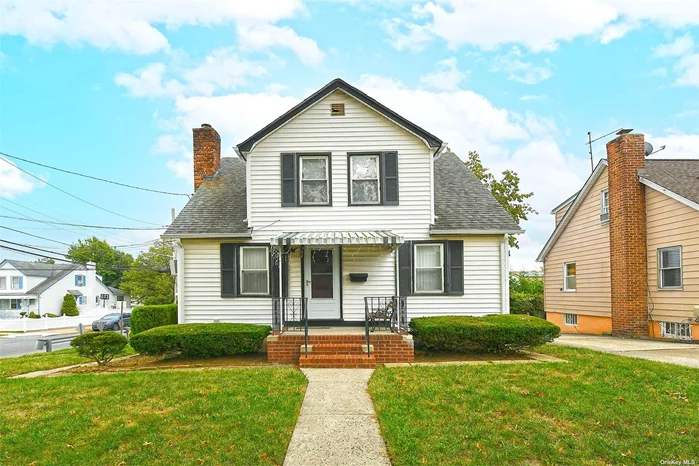 Move right into this Cape in Elmont, featuring 3 bedrooms and 2 bathrooms. The open layout is perfect for entertaining, with a first-floor granite eat-in kitchen, formal dining room, living room, master bedroom with closet, and a tiled full bathroom. Upstairs, you&rsquo;ll find two spacious bedrooms with large closets. The basement, with its own entrance, offers a kitchenette area, large room with closet, full bathroom, and utility room. Additional features include hardwood floors, a corner lot, overhead lighting, front porch, 1.5-car garage, 2-zone heating, separate hot water heater, inground sprinklers, private driveway, and a private backyard with a patio.