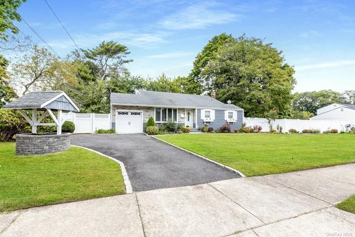 Welcome to one of the most sought-after neighborhoods in Bay Shore. This meticulously maintained residence is situated on a nearly 1/3 acre flat lot, benefiting from full southern exposure and a tree-lined street, and within strolling distance to the famed Gardiner County Park. The impressive park-like grounds feature a newly installed Belgium block driveway, mature perennial gardens, and a beautiful bluestone patio. The home is equipped with gas heating, hot water, and cooking, complemented by newer Hardie board siding, energy-efficient windows, central air conditioning, stainless steel appliances, and a whole-house Generac generator. With taxes under $12, 000 (with STAR), this property will surely not last!