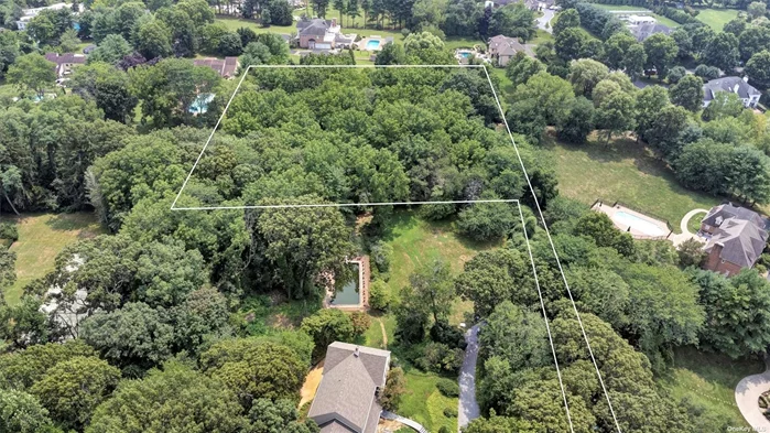 Build your dream home on this secluded 2.22 acre level lot! This property features a very special location at the end of of a private country lane which is serene & quiet yet close to roadways, schools, shopping and clubs.