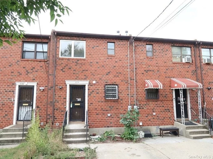 Newly renovated 1 family, brick-attached. 3 bedrooms, 1.5 baths. Hardwood floors throughout, Baseboard heating, lots of closets + backsplash. Finished fully tiled basement with full bath and laundry area. Fenced yard. Parking in front. Near shopping, school and transport.