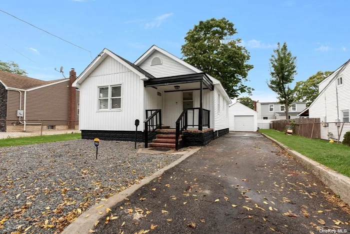 Welcome to 455 Clayton St, a beautifully updated ranch home featuring 3 bedrooms and 2 baths with hardwood floors throughout, new appliances, and modern cabinetry, this home is move-in ready. The full, finished basement with a separate entrance offers versatility for extra living space. Situated on a 50x100 lot with a detached 1-car garage, it provides ample outdoor space and convenience. Enjoy easy access to transportation and low taxes at just $8, 384.45. With 1, 020 sqft of interior living space, this is the perfect place to call home!