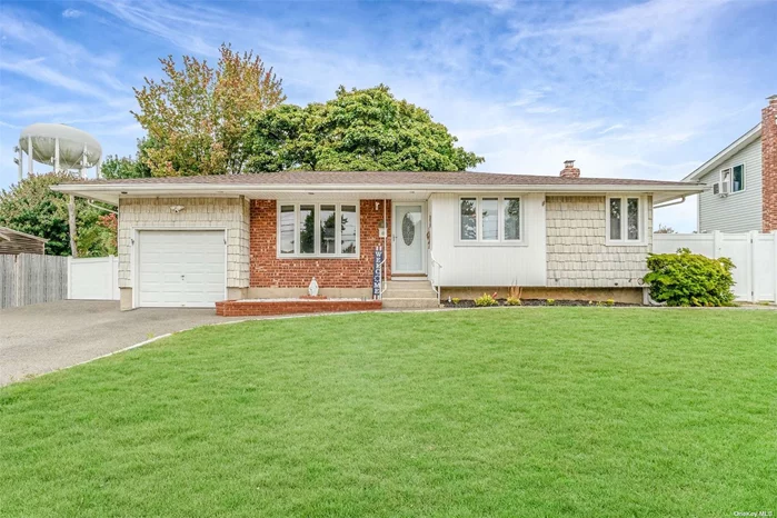 Step into this 3 bedroom 1 full bath ranch home in North Brentwood . Located minutes from Long Island expressway, Long Island Railroad, Schools/colleges, shopping and more! Hardwood floors under any carpet , partially finished basement is ready for full finishings as well !