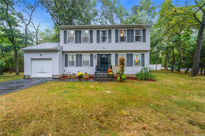 Welcome to this newly renovated Colonial( August 2024) offering 3 bedrooms and 2 full baths nestled on .24 acre with an additional adjacent .18 acre lot for a total of .42 acre. There is plenty of opportunity to create with this additional space....a pool or whatever you can dream. The main floor offers an entrance hallway, living room, formal dining room, family room/den, large eat-in-kitchen, and full bath. The second floor has all the bedrooms, which are larger than average bedrooms. The primary bedroom is approximately 18&rsquo;8x 13&rsquo;9, bedroom #2 is approximately 18 &rsquo;x12&rsquo;and bedroom 3 is approximately 12&rsquo; 4&rsquo; x 12&rsquo;. New floors and updated recessed lighting were installed in August 2024.  The large eat-in-kitchen is equipped with stainless steel appliances, a pantry and plenty of cabinetry for storage. The slider in the den/family room opens to a patio in the backyard, where there is plenty of room for a pool, or the creation of a wonderful backyard oasis. The house is spacious and provides the perfect environment for daily living and pure entertainment. Elwood School district is slated for this location. Convenience awaits, as this house is a mere 7 minutes from the Long Island Railroad (LIRRR). Parkways, highways, shopping, entertainment and Huntington Village are all nearby. This is the home you have been waiting for...