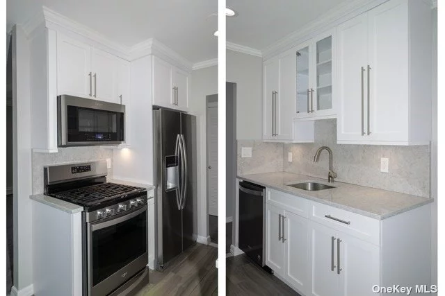 Ask about our Outstanding Move-In Specials!* *Restrictions apply. Shaker-style kit/bath cabinets.Quartz ctrtop/backsplash/plank tile flr. Frmls shwr drs.subway tile bath/quartz vanity/basketweave flr tile.Hi-hats.Ceil fans.Whirlpool gold ser stls.stl.appl. WD.Gray paint/crpt.Club/Gym/Pool. Close to StonybrookU/Rte25/Nicolls Rd/347.Smithaven Mall..*Prices/policies may change w/o notice.Restrictions apply..