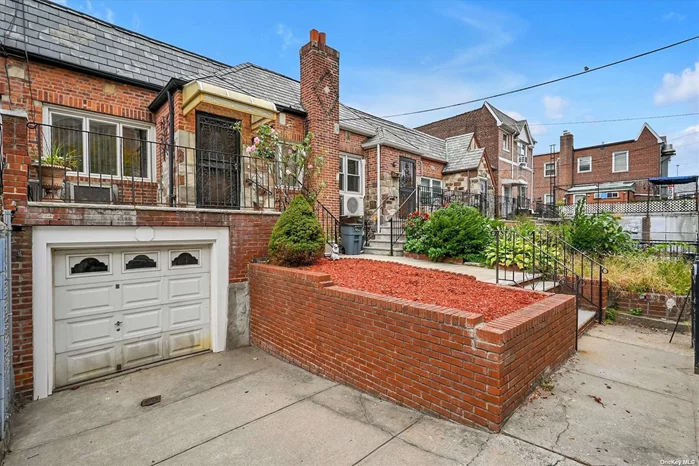 Living in Astoria, Queens is a vibrant experience with its, great food, and easy access to Manhattan! This is a charming 2-bedroom attached ranch-style house with a cozy and functional layout. The home features an updated kitchen, with granite tops, and ample cabinet space, and separate dining room perfect for home-cooked meals.There are two full bathrooms, both tastefully renovated with contemporary fixtures, including stylish vanities and elegant tile work.The finished basement provides additional living space, ideal for a family room, home office, or guest quarters, complete with its own access to the backyard.The exterior includes a paved backyard.The property also includes a one-car garage and a private driveway, ensuring convenient parking.The front of the house features a garden. The overall layout is efficient, maximizing space. Close to public transportation, shopping , resturants and so much more.