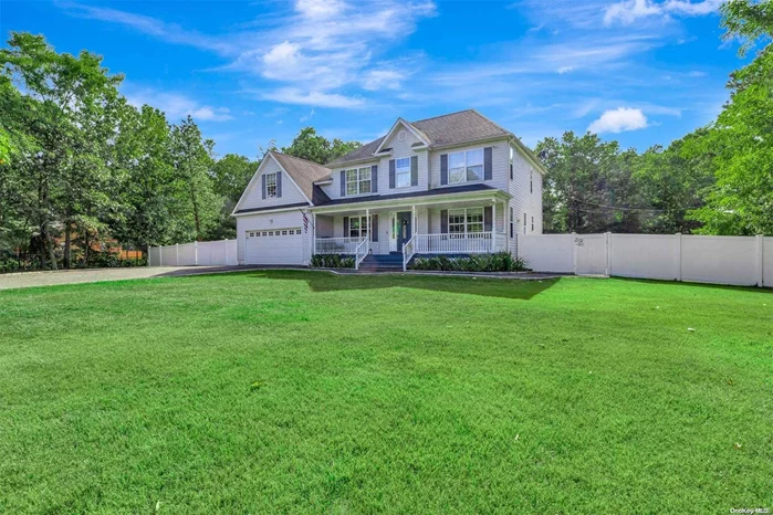 Welcome to this stunning 5-bedroom, 3.5-bathroom home located in the charming town of Ridge, set on 1.44 acres of picturesque horse property. Recently renovated, the interior boasts an open and airy concept, perfect for modern living. The centerpiece is the updated chef&rsquo;s kitchen, equipped with high-end appliances and an expansive layout ideal for entertaining. The spacious master bedroom provides a private retreat, featuring a beautifully updated en-suite bathroom and an impressive walk-in closet. Additional flexible spaces include room for a home gym or the potential for an accessory apartment (with proper permits), allowing this home to adapt to your needs. The expansive backyard offers endless possibilities-whether you dream of creating a garden, an outdoor entertainment area, or a haven for your horses. Conveniently located in Ridge, this home is just minutes from excellent shopping and dining options, blending peaceful country living with easy access to modern conveniences. Don&rsquo;t miss the chance to call this incredible property home!