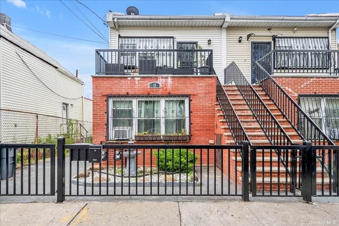 41 Wyona Street, Brooklyn, NY 11207! This must-sell-fast 2-family home features a 3-bedroom, 2-bathroom unit and a 2-bedroom, 1- bathroom unit, offering ample living space. With no basement and a private driveway, this property is perfect for investors or homeowners seeking rental income.