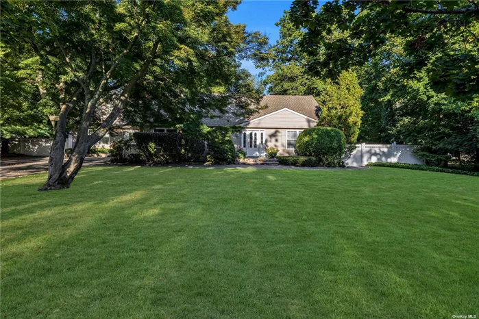 True Pride of Ownership in this meticulous North Smithtown custom home! Move right into this very large one of a kind 4/5 Bedroom, 4 full Bathroom beauty. Lots of updates including Eat in kitchen, all bathrooms, Heating System, 200amp electric, Roof, windows, Vinyl Pool Liner and Filter, Trex decking & more. This versatile layout lends itself to many different options, extended family, 2 primary bedroom suites, great room & more. Currently being used as a Legal Mother/Daughter with proper permits, which would expire at closing and new purchaser to re-apply for potential approval. Incredibly Beautiful and private half acre property with magnificent in-ground pool, decking and serene landscape, an entertainers dream home!