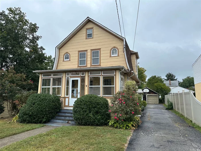 BEAUTIFUL HUGE HOUSE WITH LOTS OF POTENTIAL IN THE HEART OF GLEN COVE, NEEDS ALL CASH OR HARD MONEY