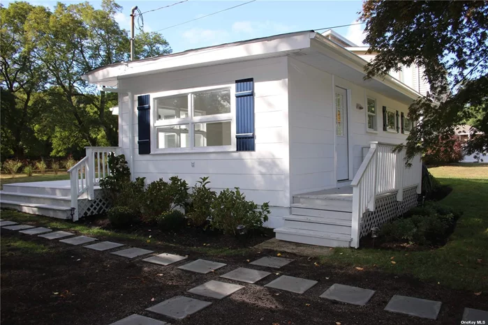 Location, Location, Location! This adorable, newly renovated cottage is 2 Blocks to Town Beach and short drive to Greenport Village. Perfect as a started home, weekend getaway or investment property.