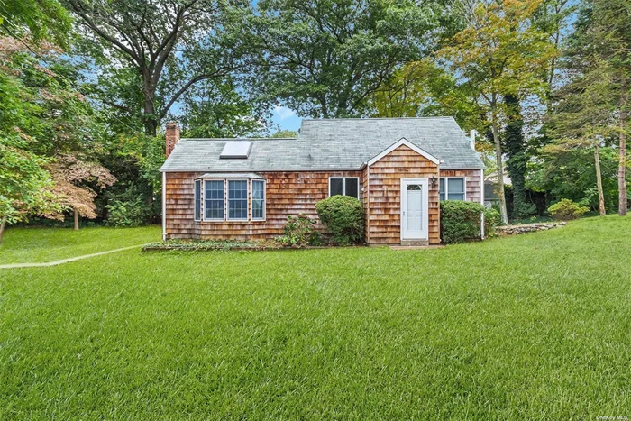 Great beginnings start here! This lovingly maintained 3 Br, 1 Bth Cape Style home rests on a flat .36 of an acre. Perfect for buyers looking for a large yard. Expanded driveway allows for ample parking. Andersen windows throughout. Laundry on the main floor. Truly the definition of turnkey! Great outside back deck with gazebo. Low taxes before star exemption! Close to local north shore beaches, parks, restaurants and shopping!