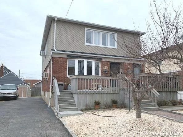 Beautiful First Floor Apartment in the village of East Rockaway. Newly Renovated Kitchen with Brand New SS Appliances. Living room , 3 Spacious Bedrooms with Hardwood Floors throughout the apartment. Full size Basement with additional Bathroom. Plenty of Parking in the driveway and use of the yard!