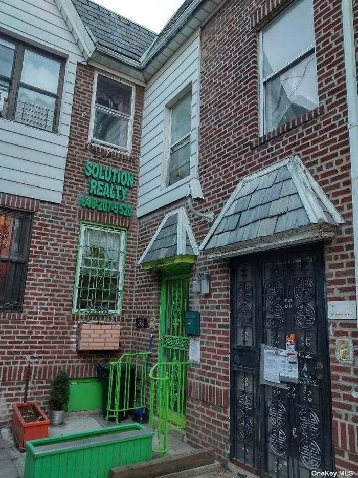 2 Family Brick, Close to all, 1 Block from 74 St Station.