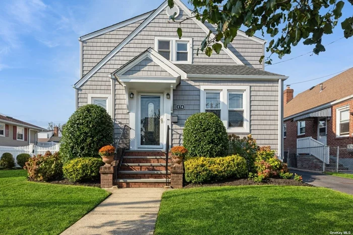 A True Unique Mineola GEM! 4 Bedroom/ 2 Bath Renovated Dormered Cape with an OVERSIZED lot! Turn the key and move right into this beautiful Cape situated mid-block on a picturesque tree-lined street! This home boasts impressive curb appeal and sits on an oversized and nicely landscaped 60 x 100 lot, making it a RARE FIND in the area. Step inside to discover a light and bright interior, freshly painted and filled with lots of natural sunlight. Some features include...Spacious size rooms, beautiful hardwood floors throughout, 4 generous size bedrooms, an office/5th bedroom, 2 Brand NEW full baths beautifully designed, a gorgeous updated white eat in kitchen with quartz countertops, a stunning glass tile backsplash, new appliances and sliders to backyard. Roof, siding, and windows are only 2 years young. The backyard is truly SPECIAL, thanks to the additional deeded lot, providing an expansive, meticulously manicured fenced-in space that&rsquo;s perfect for play, entertaining, or simply relaxing. Plus, there&rsquo;s a 2-car garage with a convenient walk-up loft for extra storage, 4 zone In-ground sprinklers for easy lawn maintenance, Efficient Gas Heat, a designated laundry room. AND the Location is AMAZING - just 2 blocks from town pool and park, close to shopping, restaurants and more! Don&rsquo;t miss this opportunity to make this your HOME SWEET HOME!