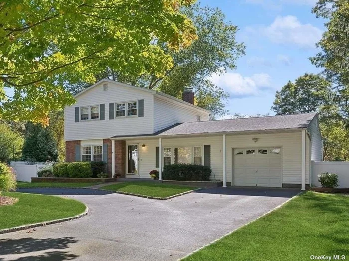 This beautifully updated 4-bedroom, 2-full bath colonial home sits on over half an acre of land, offering both charm and modern amenities. Inside, you&rsquo;ll find freshly painted rooms, an updated custom kitchen with 20 pull out drawers, renovated bathrooms, gorgeous hardwood floors, enhancing the home&rsquo;s classic appeal, while a cozy wood-burning stove adds warmth and ambiance. The full, unfinished basement provides ample space for storage or future customization. Outside, a new two-level paver patio overlooks the backyard, perfect for outdoor gatherings and relaxation. The property also boasts a semi-inground 18x33 saltwater pool with a hopper pool liner, ideal for summer fun. For added convenience there is a 6-zone generator hook up, heating system 4 yrs young, 30 yr roof 10 yrs young, 9 zone sprinkler and so much more see attached. This home is a perfect blend of traditional colonial charm and modern upgrades, offering comfort and style both inside and out.