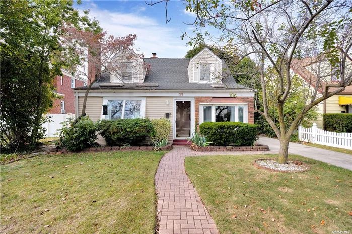 Lovely Cape Cod mid line block. Home On A Quiet Street In The Gibson Area. This House Boasts A Large Living Room with a Wood-Burning Fireplace. Formal dining room and 4 Skylights for lots of daylight. Newer roof and siding too. Four large bedrooms. 150 Amp Electric. Maintenance free back yard fully fenced in and paved. Move right in!