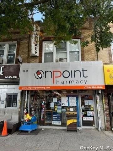 Excellent mixed use property on 101 Avenue. Close to Woodhaven Blvd with lots of foot traffic. The property features a pharmacy on the 1st floor and a 2 bedroom apartment on the 2nd floor. The building has 2 parking spaces at the back.