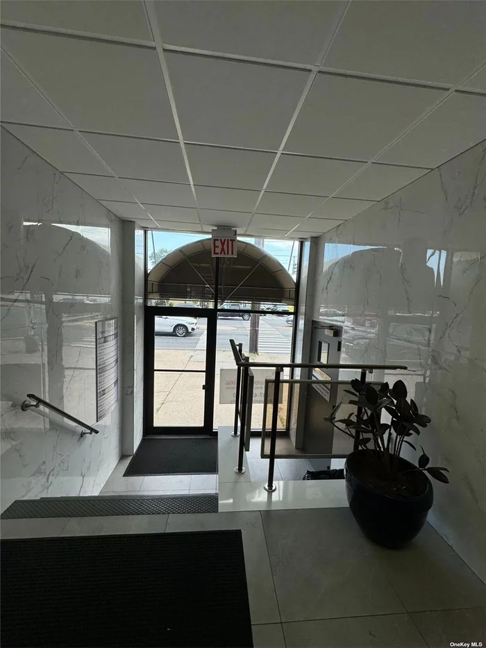 Suite#12 1st Floor. Monthly rent 3900. Includes utilities, common area charges, & snow removal Move in ASAP Professional suite , mint move in , turn key professional office must see. Bus stop on the corner