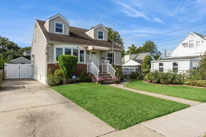 Move-in to this beautifully maintained Expanded Cape in East Meadow! The first floor offers a living room, formal dining room, kitchen with side door access to the backyard, 2 bedrooms, and a full bath. The second floor leads into a bonus sitting area, 2 bedrooms, and a full bath. Full finished basement has ample entertaining and storage space. Outside features include a long private driveway, detached 1 car garage, and a fenced-in yard with a patio and manicured landscaping. Located near shopping, schools, houses of worship, major highways and roads and more! A must see - will not last!