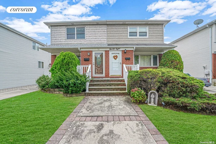 Welcome to 96 Kennington Street in Great Kills, Staten Island. This charming three-bedroom, two-and-a-half-bathroom single family semi-attached home spans two floors, plus an attic and basement, offering a perfect blend of comfort and convenience. The property&rsquo;s basement is finished, adding valuable living space. The main floor features an inviting living room with hardwood floors that flow seamlessly throughout the home, creating a warm and cohesive atmosphere. The functional kitchen opens to a spacious deck made of Trex decking, complete with a retractable awning, ideal for outdoor dining and entertaining while ensuring easy maintenance. The backyard serves as a private retreat, perfect for relaxation or gardening. Upstairs, you&rsquo;ll find three well-appointed bedrooms, each offering ample closet space. The attic provides additional storage, ensuring all your belongings have a designated place. A dedicated laundry area in the basement enhances the home&rsquo;s practicality, making everyday chores more manageable. Conveniently located near ALDI, Stop and Shop, and Top Tomato, grocery shopping is a breeze. Proximity to public transportation ensures easy connectivity and hassle-free commuting. Experience the ideal blend of suburban tranquility and urban accessibility at 96 Kennington Street. Shown by request with 24-hour notice. Reach out today to schedule your tour. 26X100 Lot Size. 18X36 Bldg Size. Built in 1970.