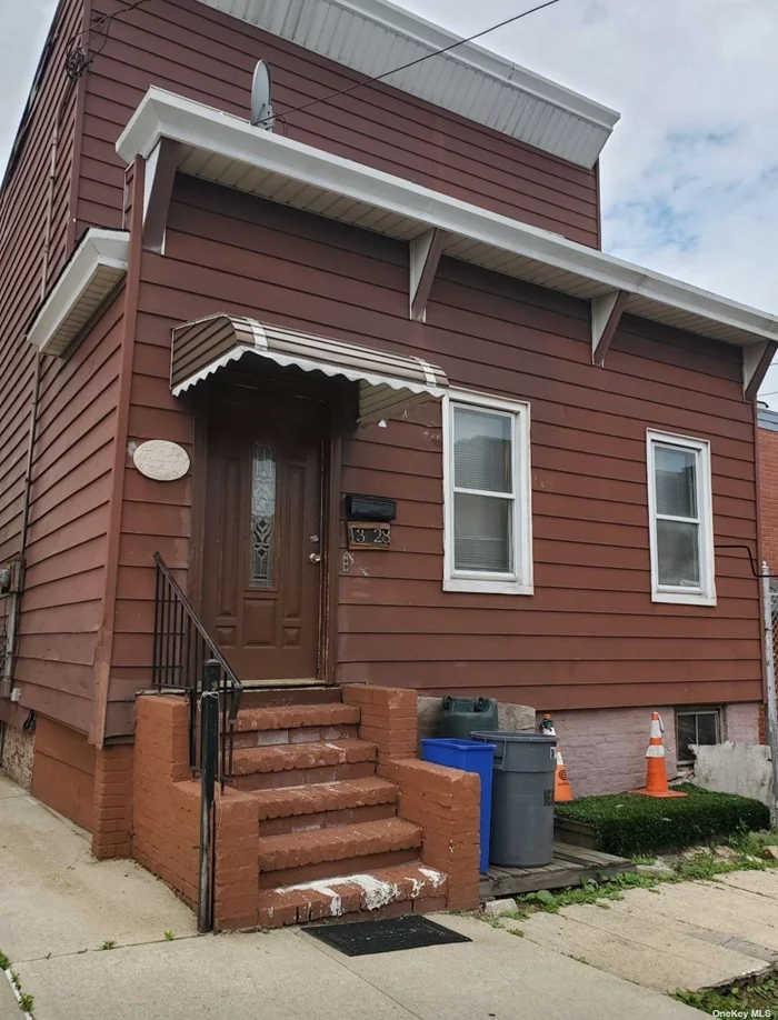 Welcome to College Point. This 2-Family home is in the heart of shops, transportation and commercial buildings. A handyman special with lots of investment potential! Will be sold vacant. Cash offers. POF needed prior to showing.