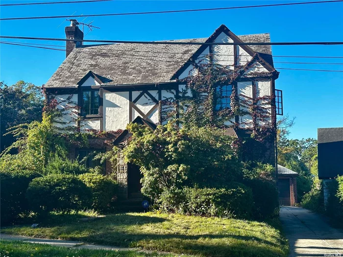 Tudor-style home located on a prime block in Jamaica Estates. The property sits on an 8, 093 square foot lot with a 2, 125 square foot interior. This property presents an opportunity for redevelopment. 50.58 x 160 lot size.