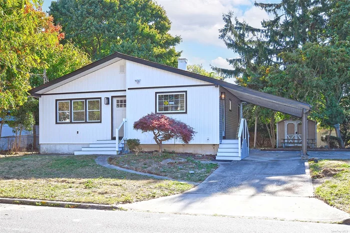 Don&rsquo;t miss this one-of-a-kind beauty! This house has been completely transformed from top to bottom, featuring brand new elements including a roof, vinyl siding, windows, and doors. Enjoy modern comfort with new heating and central air conditioning. The kitchen boasts contemporary finishes, and the full bathroom has been beautifully updated. Plus, a finished basement with an outside entrance adds extra space and convenience. Experience quality workmanship throughout-this home is ready for you to move in and make it your own!